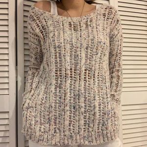 American Eagle hole sweater